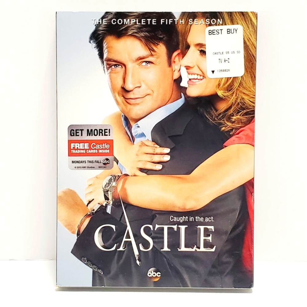 DVD Castle the Complete Fifth Season  New and Unopened  2013    ABC Studios
